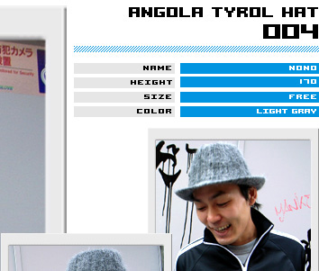 ANGOLA TYROL HAT 004