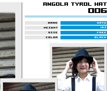 ANGOLA TYROL HAT 006