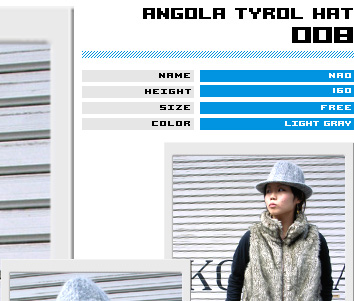 ANGOLA TYROL HAT 008